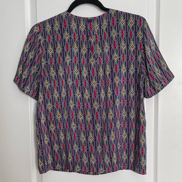 Vintage Silk Blouse - Picture 4 of 4